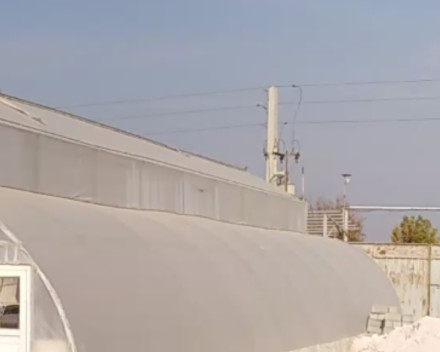 5500متر صنعتی پرورش ماهی گلخانه اکازیون 